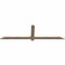 Ekena Millwork Eugene Smooth Timber Gable Bracket, Douglas Fir, 72"W x 21"H x 1 1/2"D x 3 1/2"F, 7/12 Pitch GBW072X21X0204EUG00SDF - alternate 2